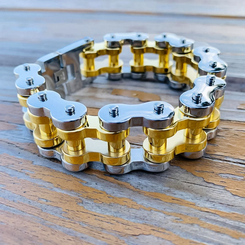 Vintage Motorcycle Chain Bracelet